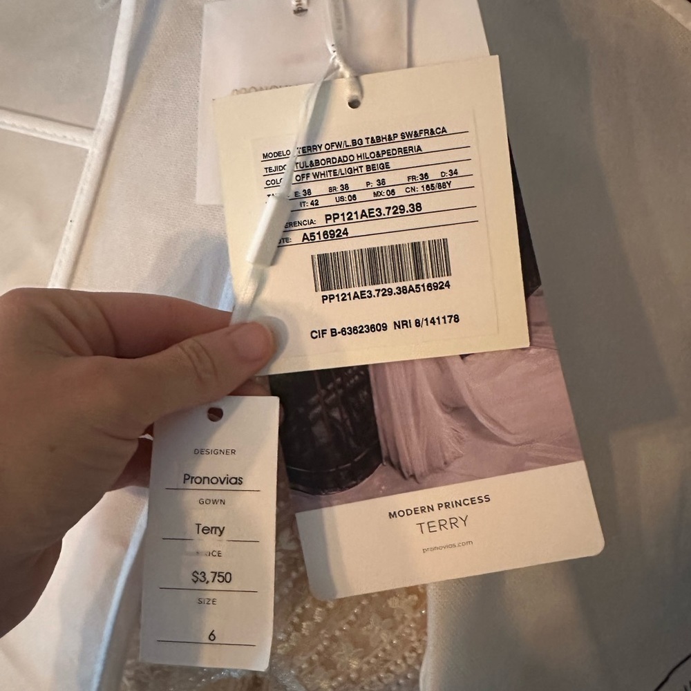 Pronovias Terry Dress 🪄Never been Worn!!! - Picture 10 of 11